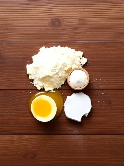 One Bowl Banana Bread - ingredients preparation