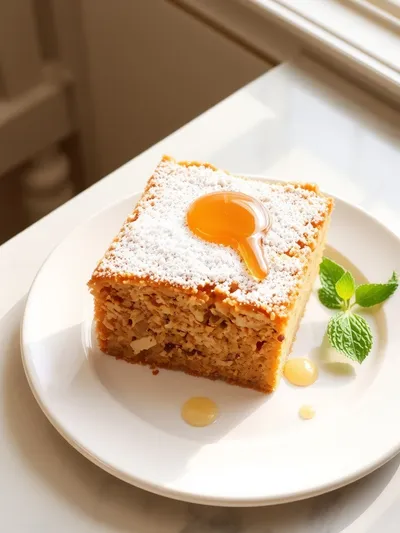 One Bowl Banana Bread - ready to serve
