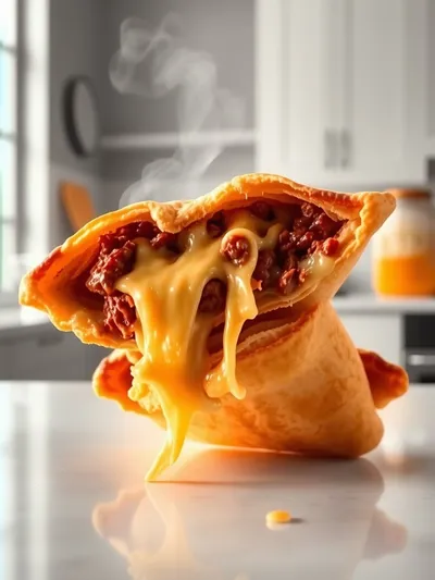 Beef and Cheese Hot Pockets