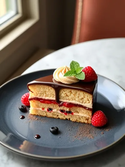 Better Than Sex Cake - ready to serve