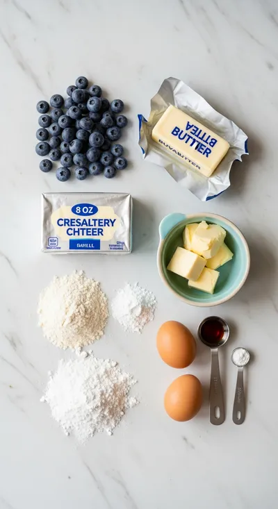 Blueberry Cheesecake Cookies – Easy & Delicious - cooking process