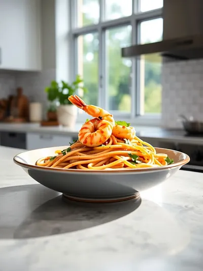 Cajun Shrimp Pasta Quick & Easy Dinner