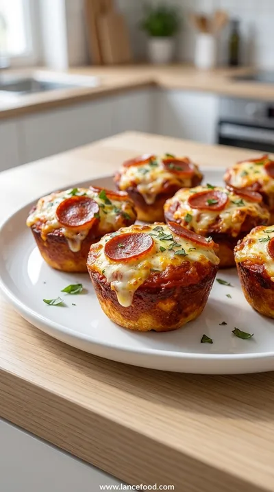 Carnivore Pizza Muffins