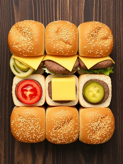 Cheeseburger Sliders – Easy 30-Minute Recipe - ingredients preparation