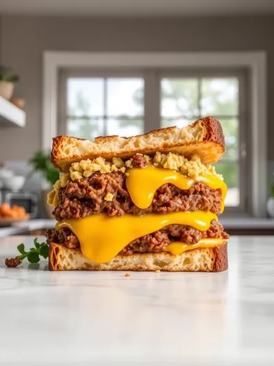 Cheesy Ground Beef Melt Recipe – Quick & Easy