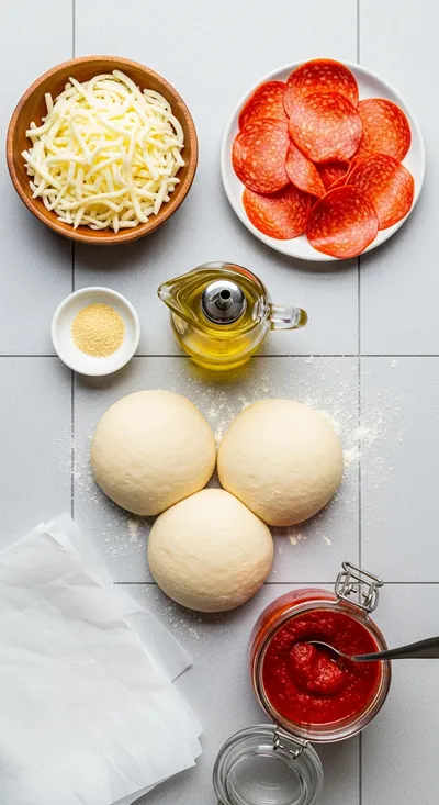 Cheesy Pepperoni Pizza Roll-Ups – Easy Snack - cooking process
