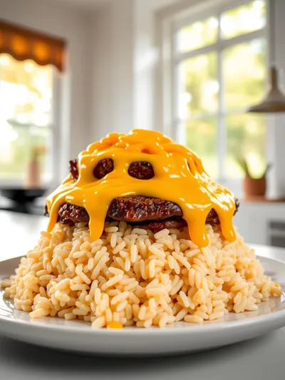 Cheesy Steak and Rice Skillet – One-Pan Comfort Meal