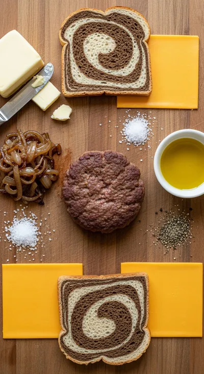 Classic Patty Melt – Easy Lunch Recipe - cooking process