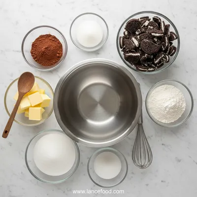 Cookies & Cream Brownies Recipe - cooking process