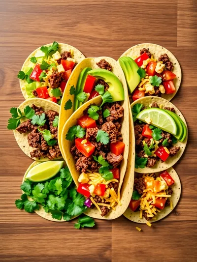 Crispy Beef Tacos – Ready in 35 Minutes - ingredients preparation