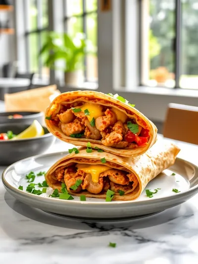 Crispy Golden Cheesy Potato Burritos – Breakfast Recipe - ready to serve