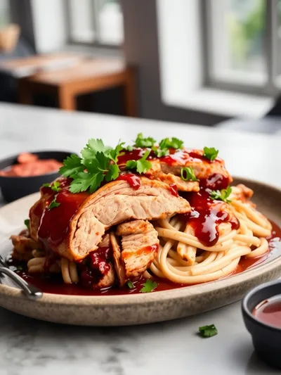 Crockpot BBQ Chicken – Easy Pulled Chicken - ready to serve