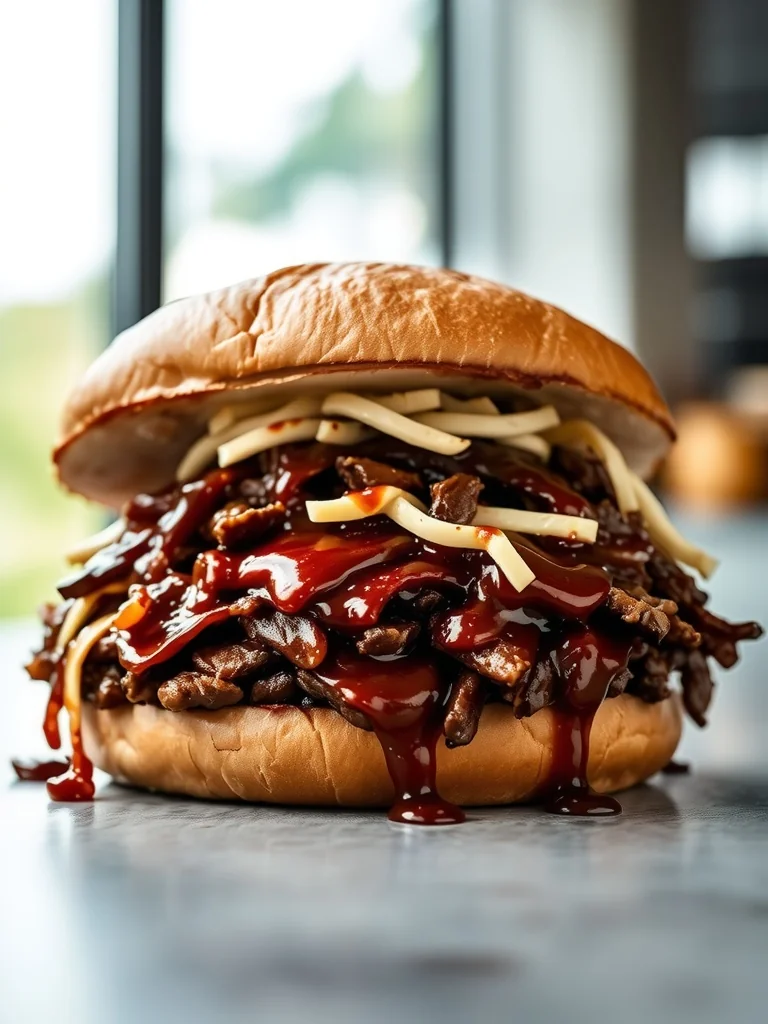 Crockpot BBQ Pulled Beef Sandwiches – Quick & Easy