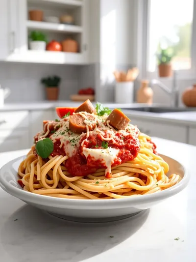 Crockpot Pizza Pasta – Easy Cozy Weeknight Dinner