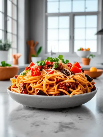 Crockpot Taco Pasta
