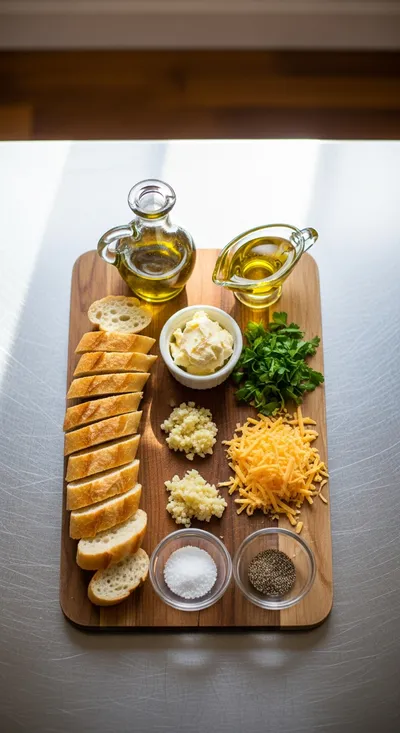 Garlic Bread Grilled Cheese – 15‑Minute Lunch - cooking process