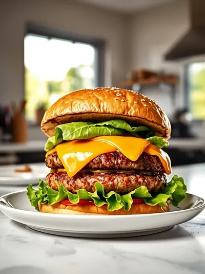 Juicy Smash Burgers on the Griddle