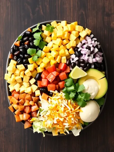 Loaded Potato Taco Bowl – Hearty Meal Prep Delight - ingredients preparation