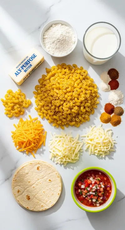 Mac and Cheese Quesadillas – Gooey, Golden Comfort - cooking process