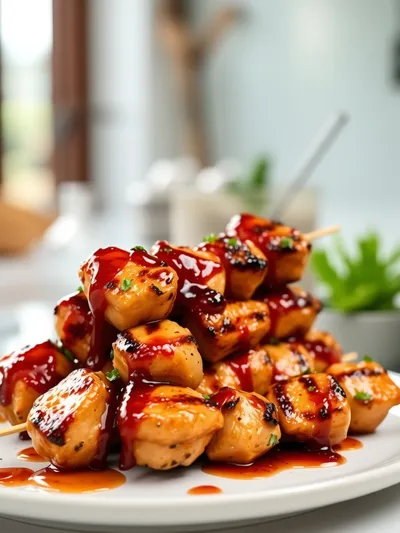 Marinated Chicken Skewers