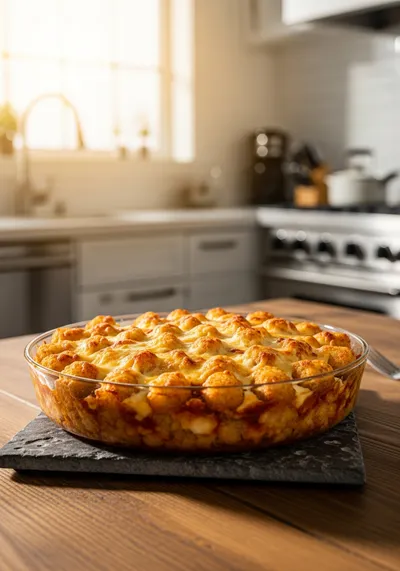Pizza Tot Casserole - Easy Cheesy Baked Dish