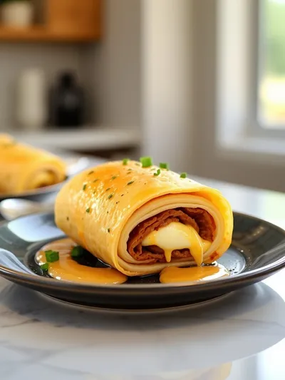 Sausage Egg Breakfast Rolls – Quick & Delicious - cooking process