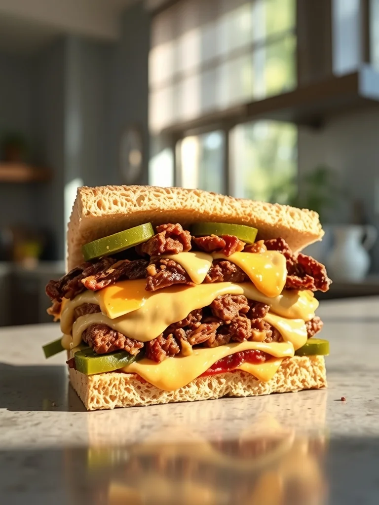 Slow Cooker Cowboy Sandwiches