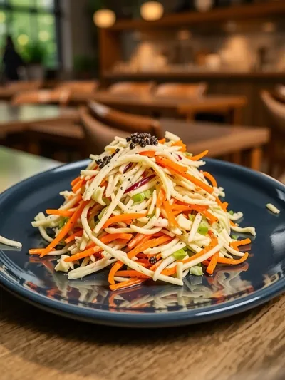 Vinegar Coleslaw Recipe – Perfect for BBQ - cooking process